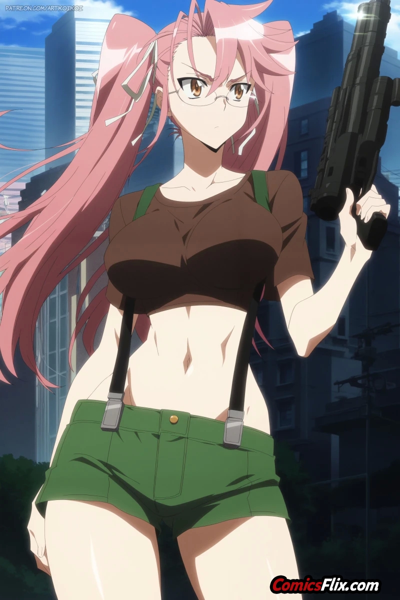 Comic Porno Saya Takagi Sex | Highschool Of The Dead (#3)