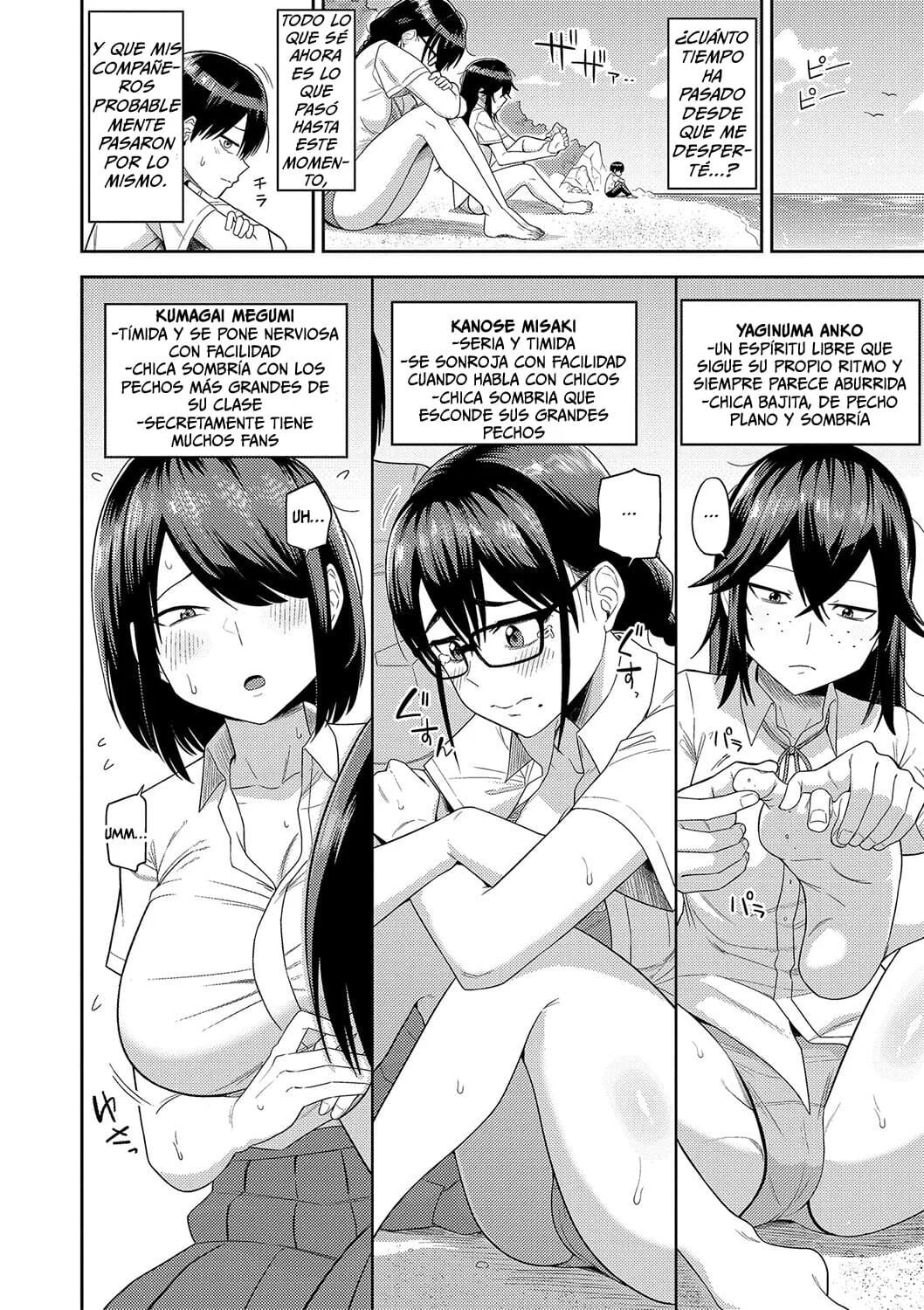 Comic Porno [Makosho] Mujintou De SEX Ni Kyoumi Shinshin Na Dosukebe Inkya Joshi-Tachi To Harem Life (#4)
