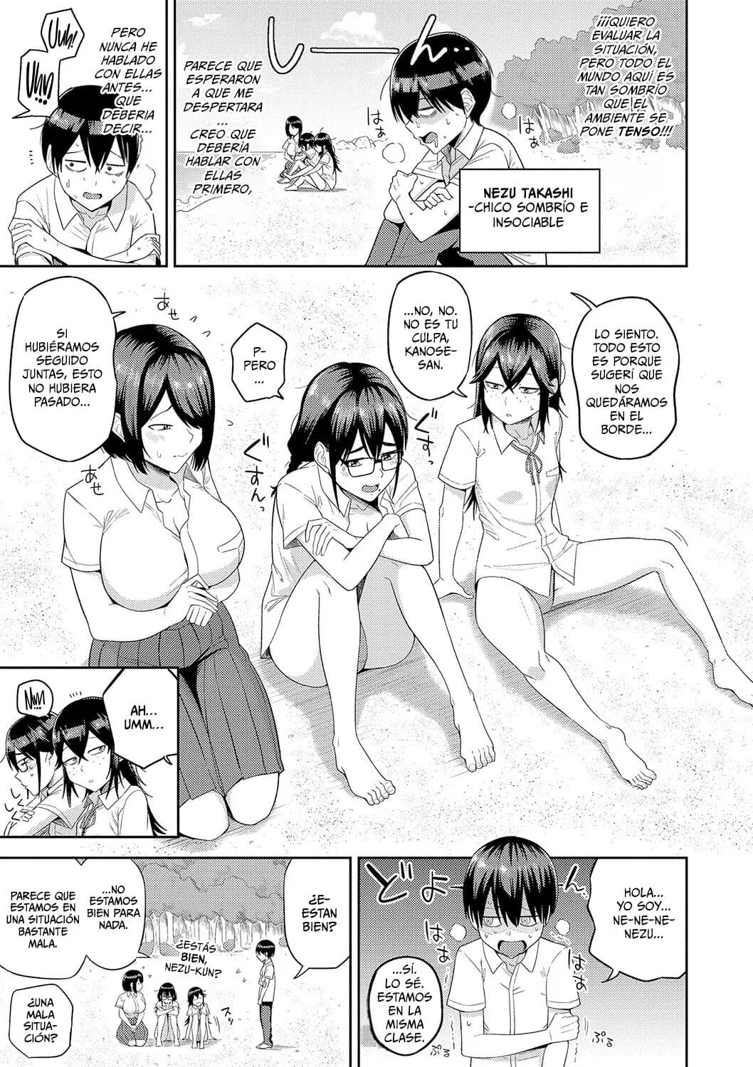 Comic Porno [Makosho] Mujintou De SEX Ni Kyoumi Shinshin Na Dosukebe Inkya Joshi-Tachi To Harem Life (#5)