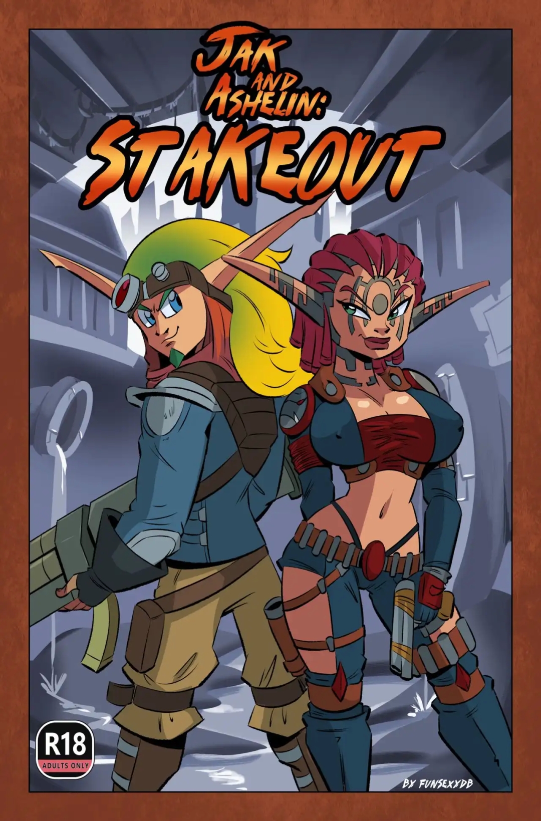 Comic Porno de Jak And Ashelin_ Stakeout - FunsexyDB (#1)