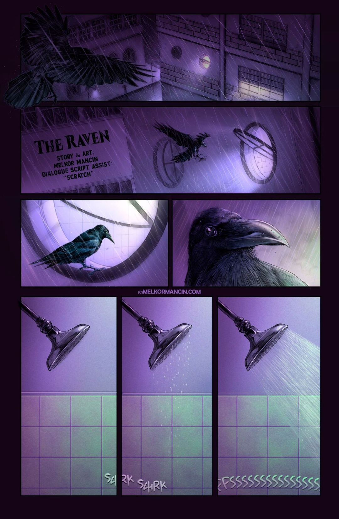 Comic Porno [Melkor Mancin] The Raven (Comic Porn) (#2)