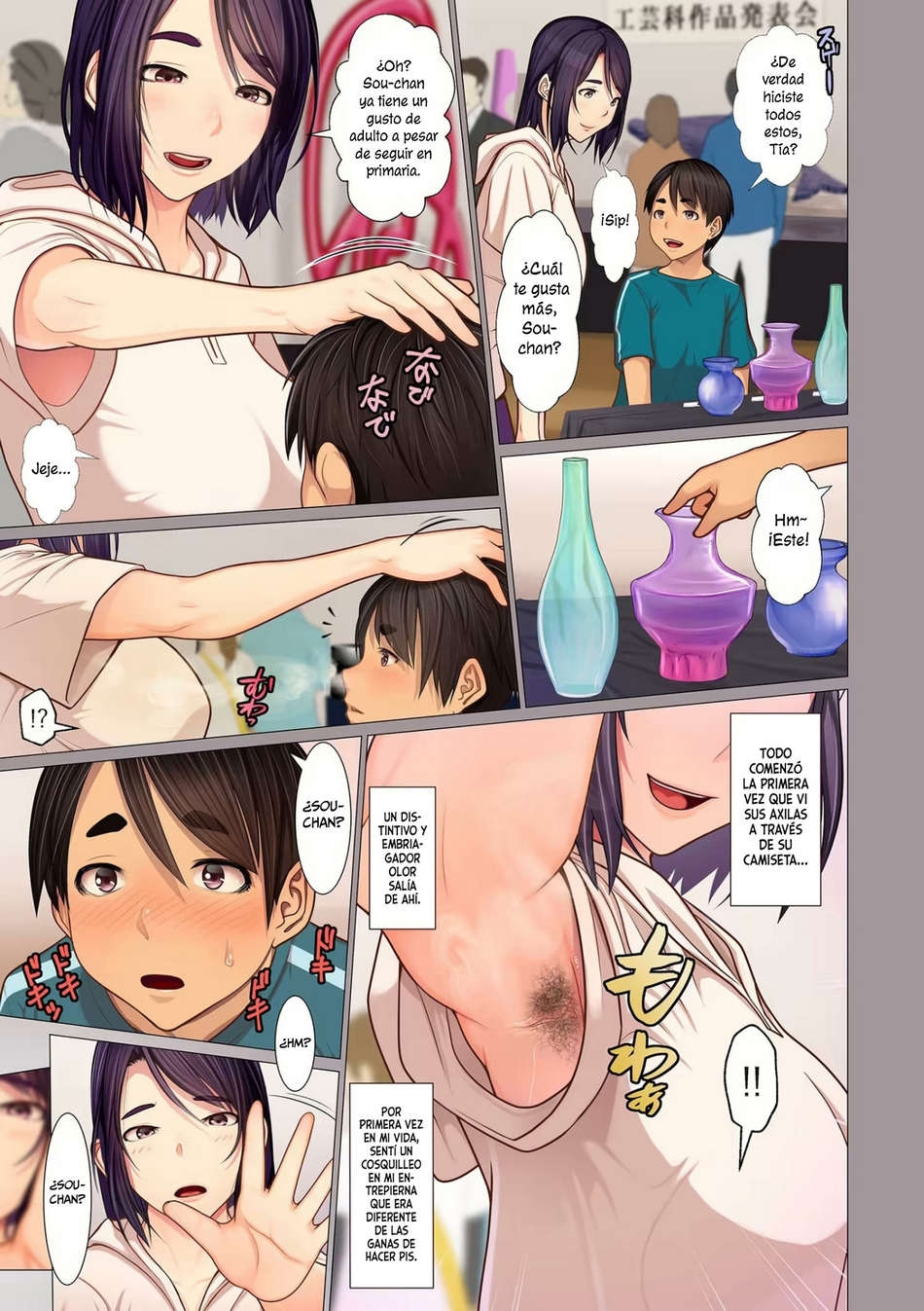 Comic Porno [Emori Uki] Las Axilas De Mi Tia, Su Sudor Y… (#3)