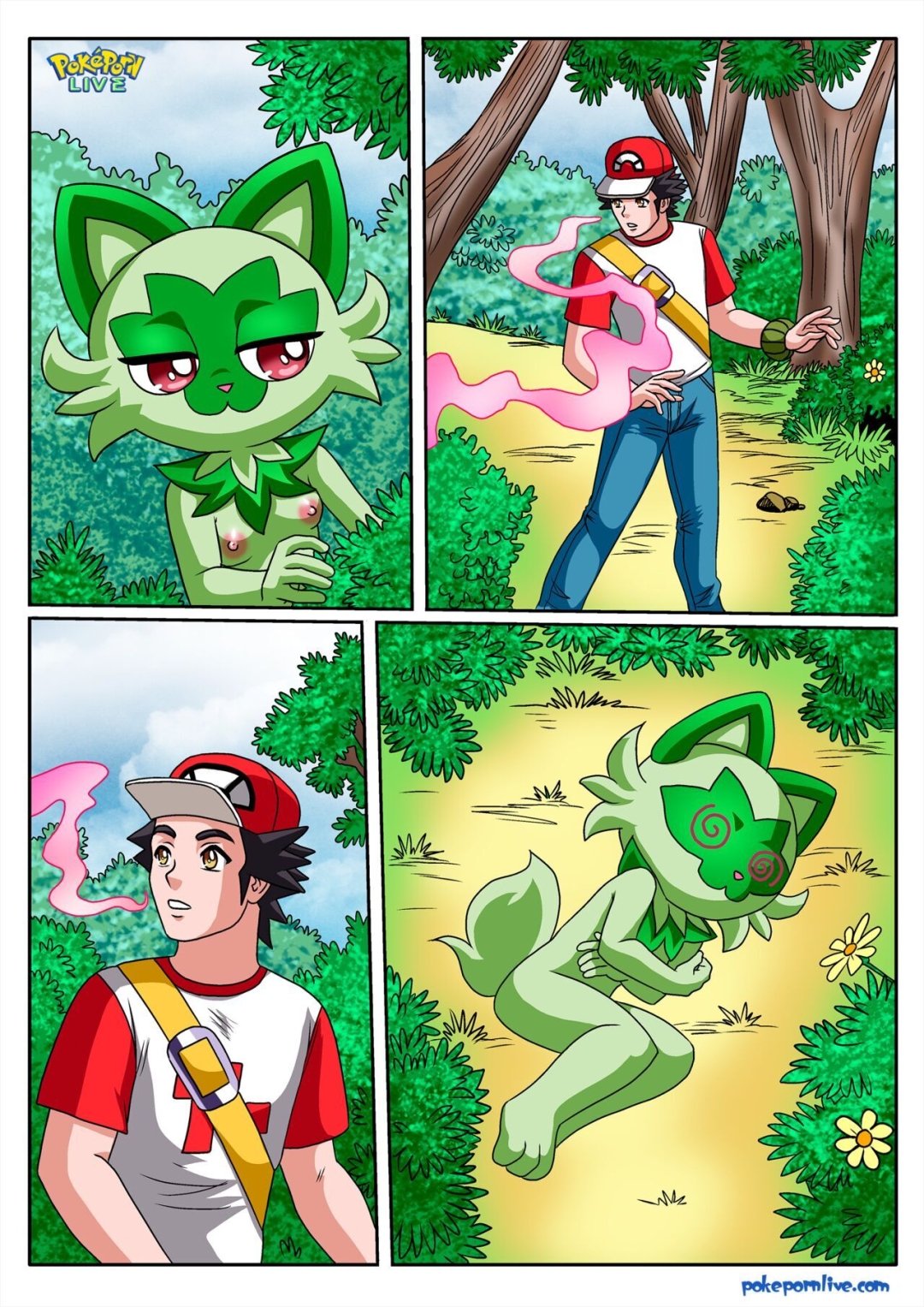 Comic Porno [Palcomix] Purr Y Spur (Pokemon) (#4)
