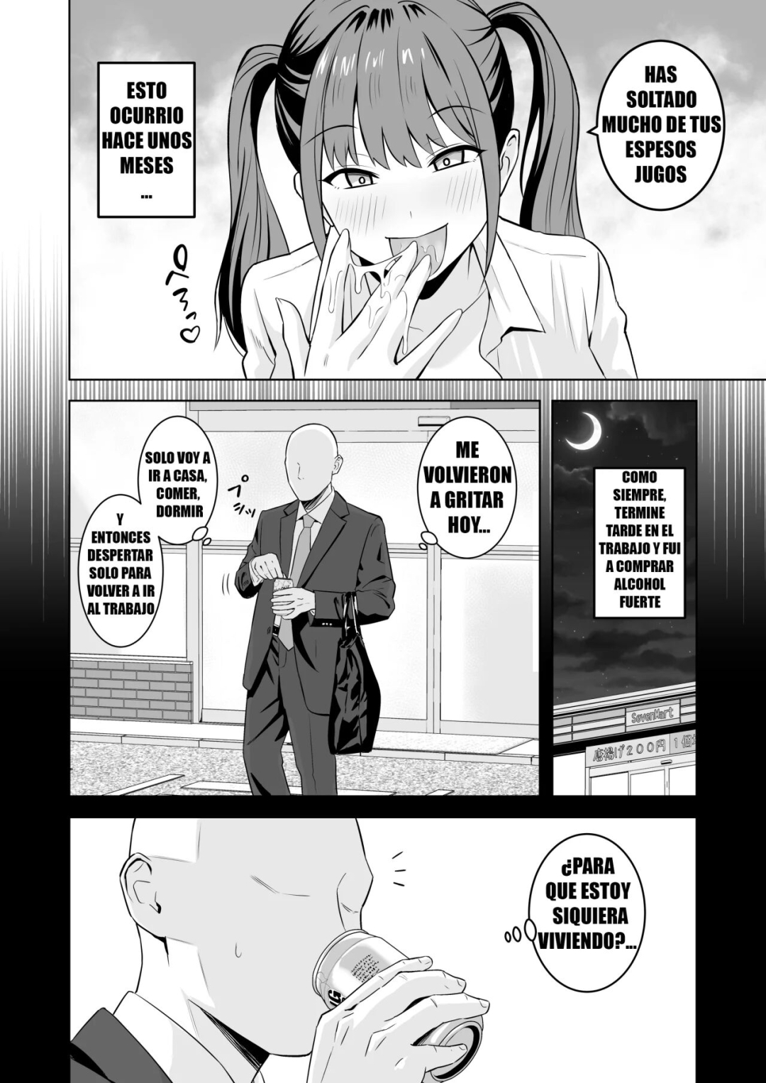 Comic Porno [Tokunaga] Tokunaga Ojisan Ni Tsugo Ga Ii Bakunyuu Iede Gyaru A Gal Who Ran Away From Home Conveniently For Me (#4)