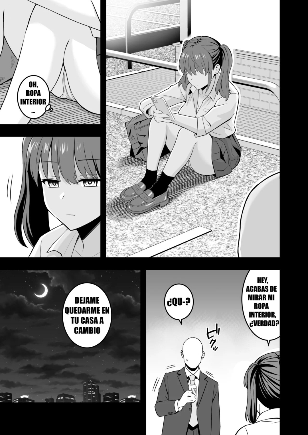 Comic Porno [Tokunaga] Tokunaga Ojisan Ni Tsugo Ga Ii Bakunyuu Iede Gyaru A Gal Who Ran Away From Home Conveniently For Me (#5)