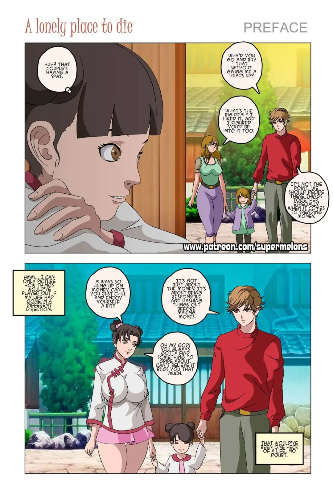 Comic Porno A Lonely Place To Die - Super Melons (#3)