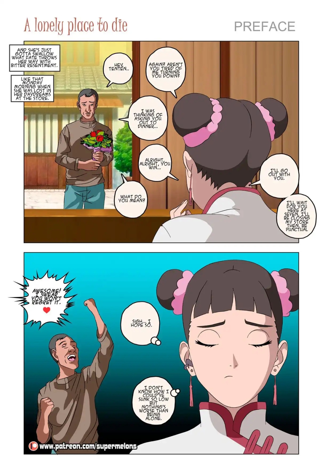 Comic Porno A Lonely Place To Die - Super Melons (#5)