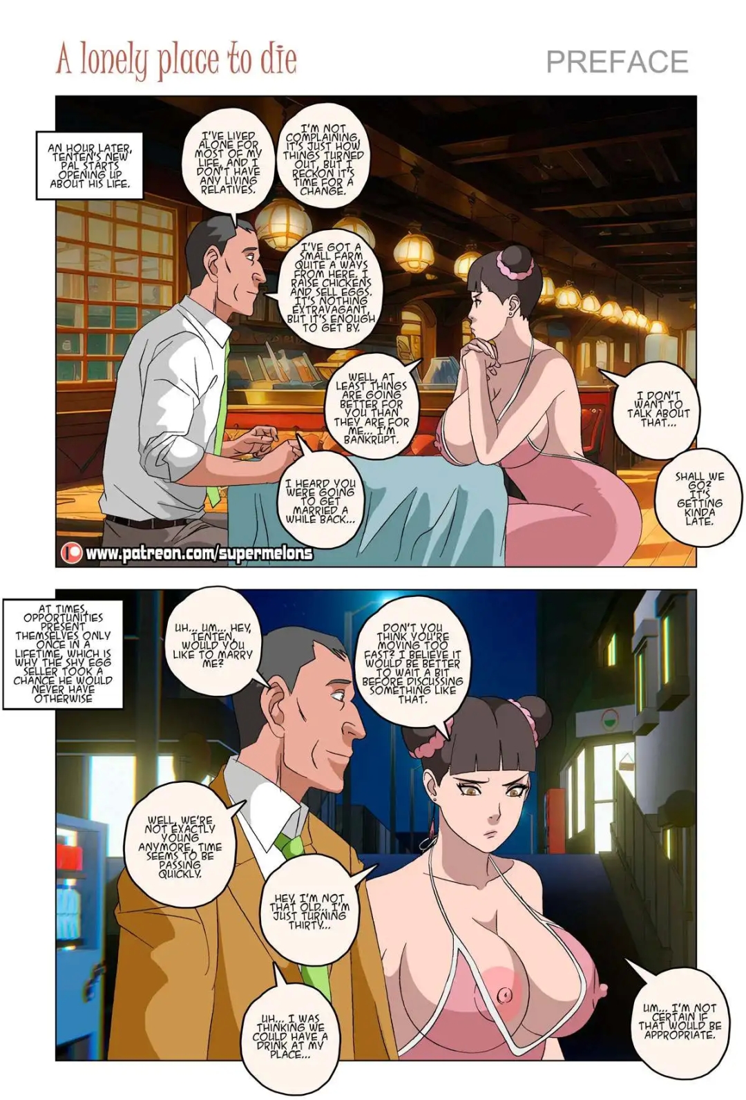 Comic Porno A Lonely Place To Die - Super Melons (#7)