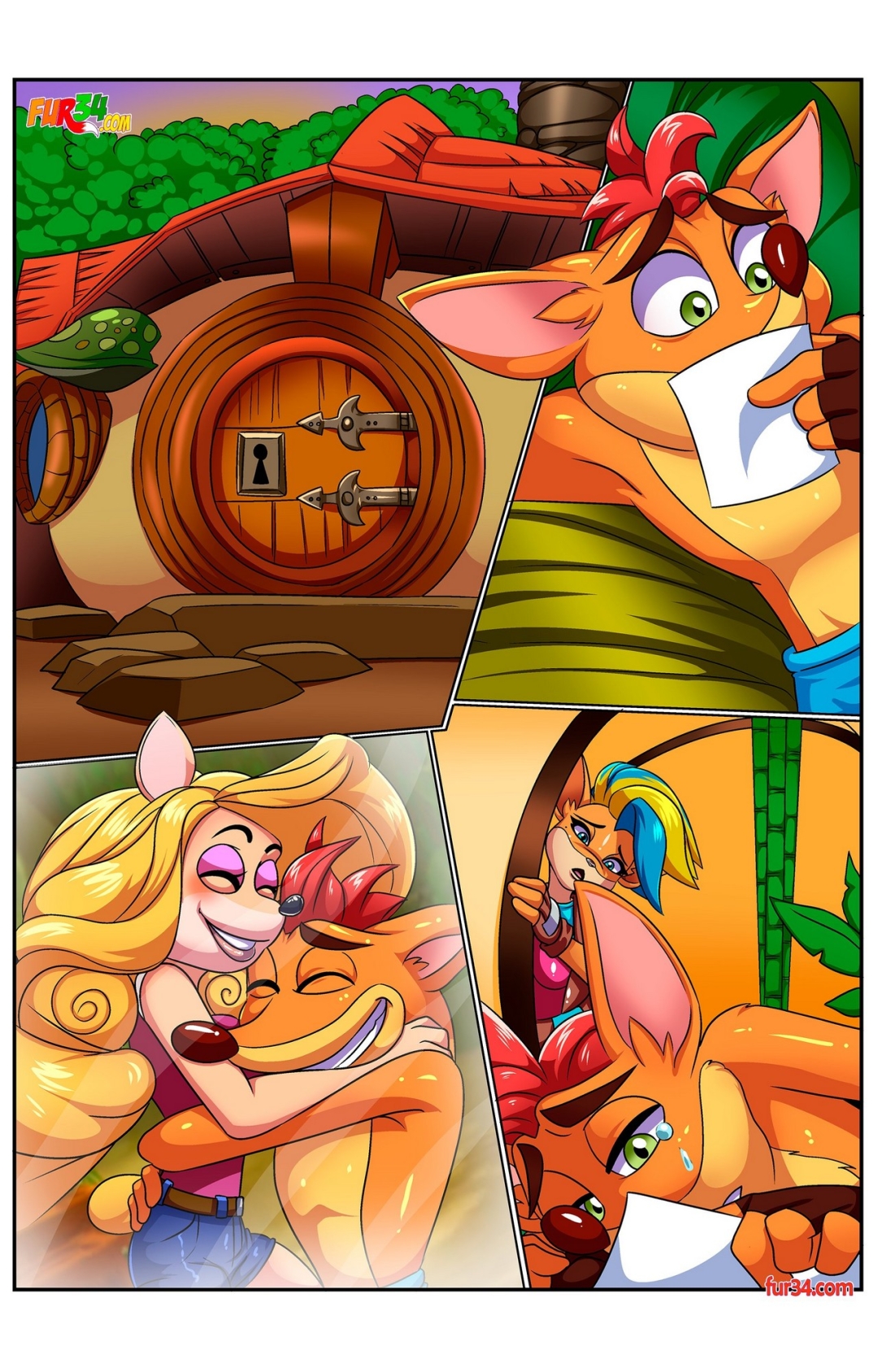 Comic Porno [Palcomix] Bandicoot Love (Crash Bandicoot) (#2)