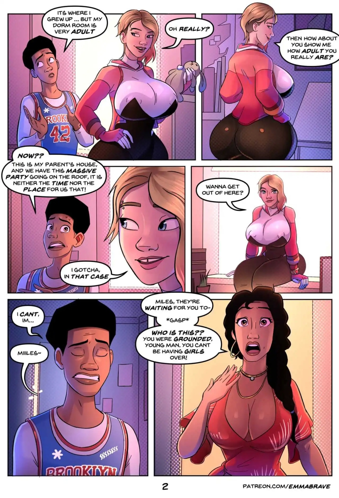 Comic Porno Spiderverse +18 - EmmaBrave (#3)