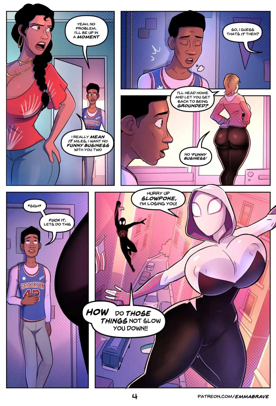 Comic Porno Spiderverse +18 - EmmaBrave (#5)