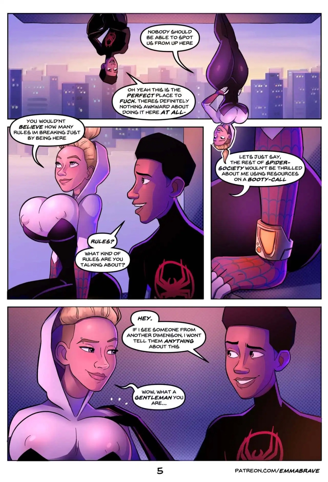 Comic Porno Spiderverse +18 - EmmaBrave (#6)