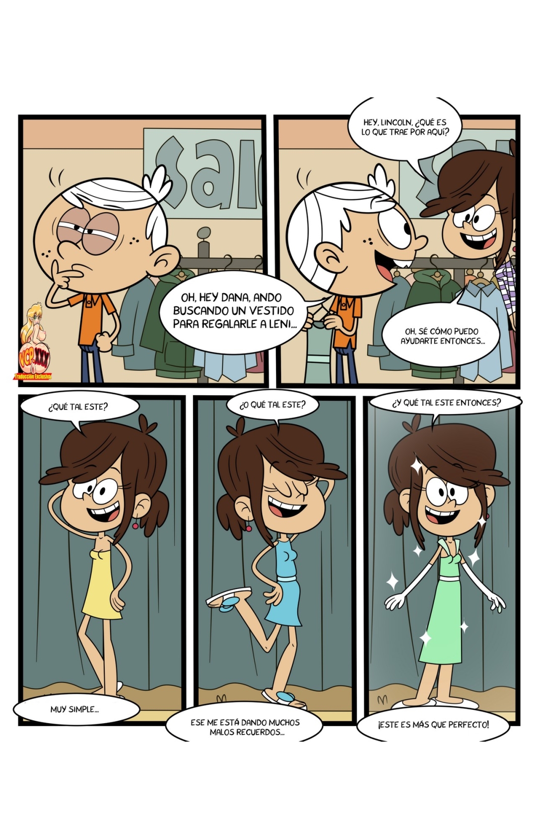 Comic Porno de [Taki8hiro] Lincoln X Dana (The Loud House) (#1)