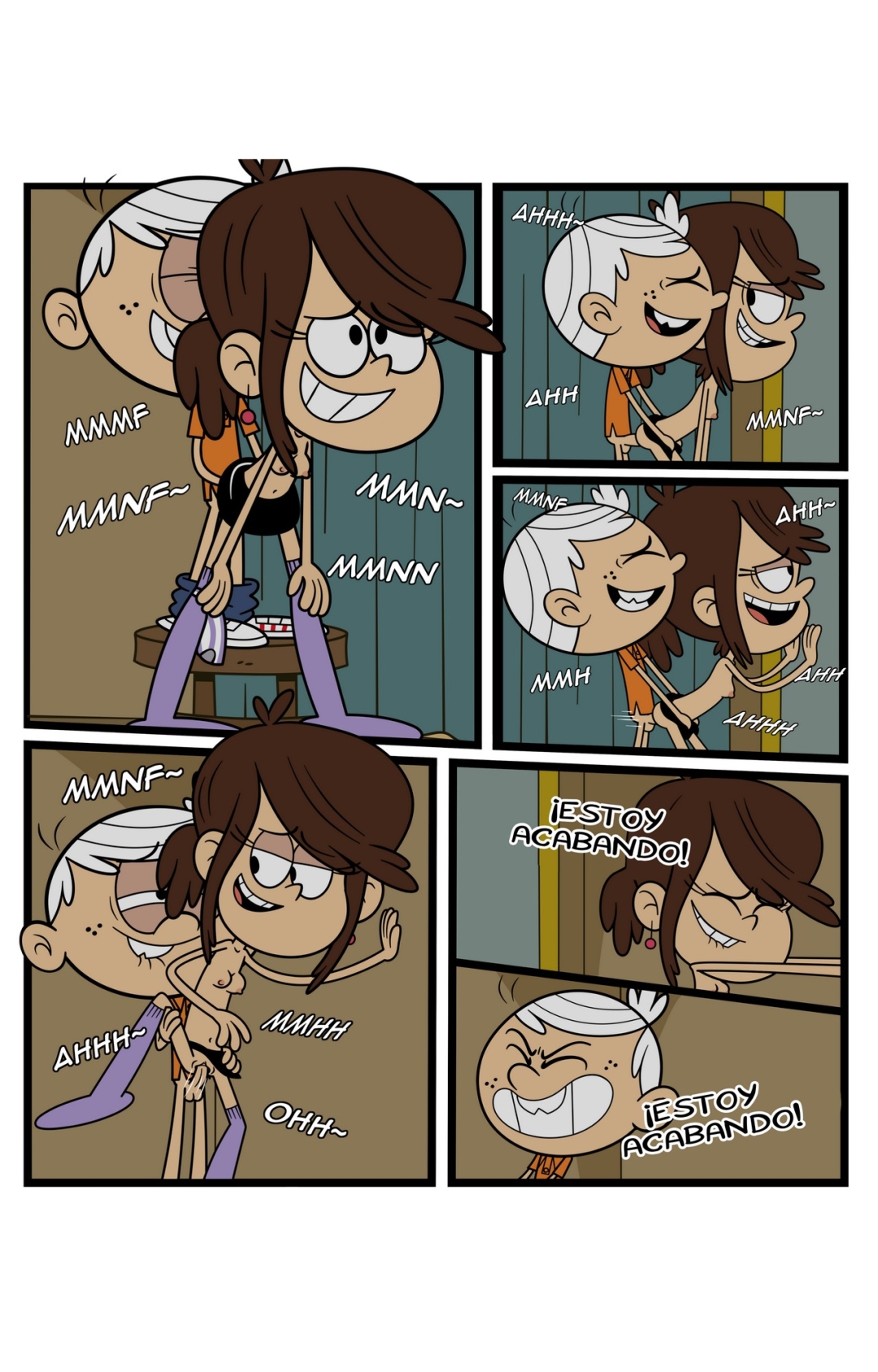 Comic Porno [Taki8hiro] Lincoln X Dana (The Loud House) (#4)