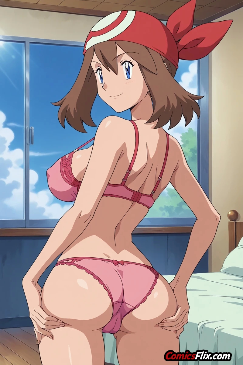 Comic Porno May Masturbation | Pokemon (#3)