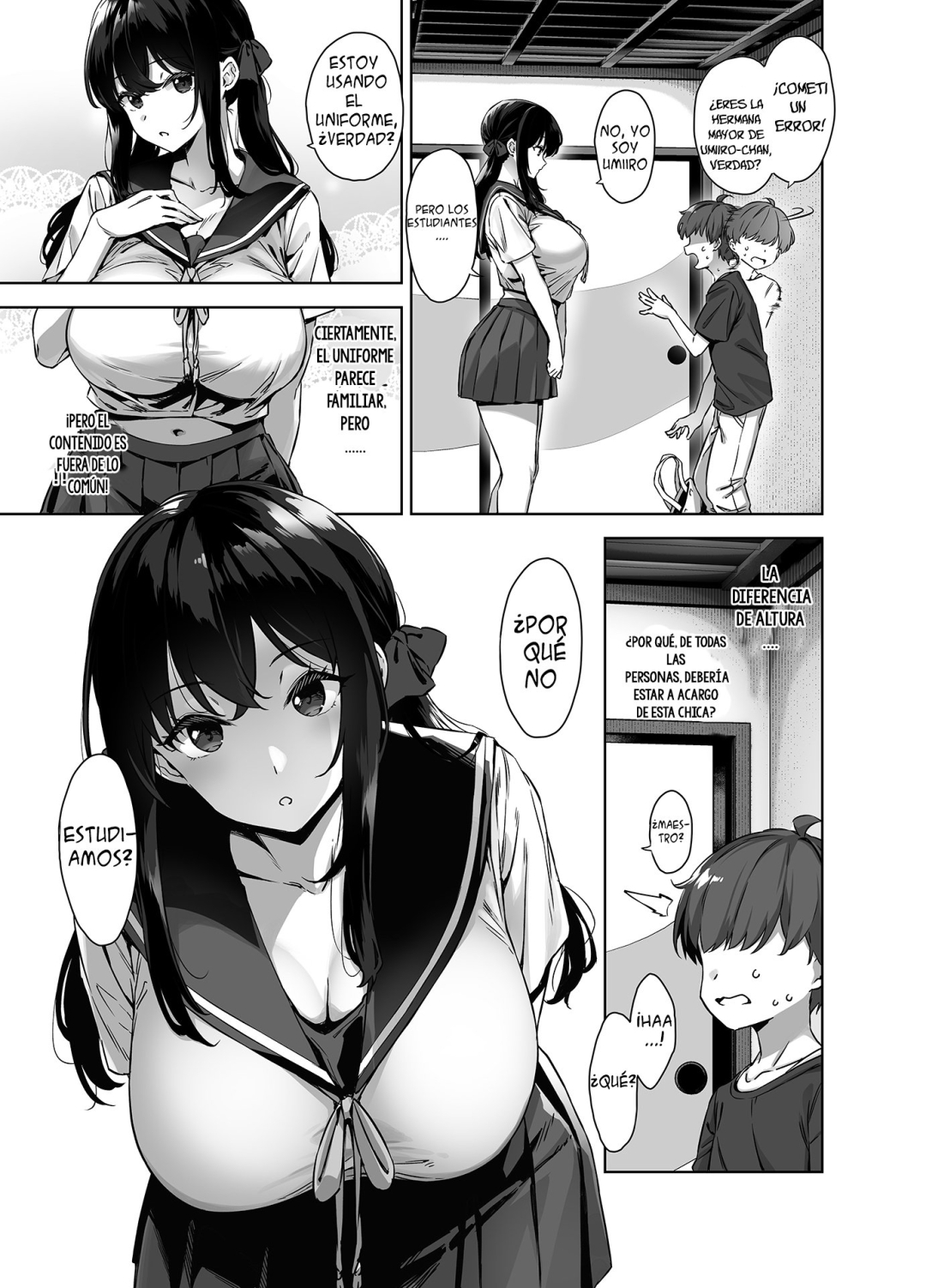 Comic Porno [Σ-Arts (Mikemono Yuu)] Una Chica Grande Que Me Tienta Con El Verano Y El Campo (#6)