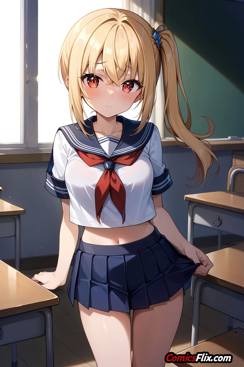 Hentai Porno de Lucy Schoolgirl Uniform Sex | Zenless Zone Zero (#1)
