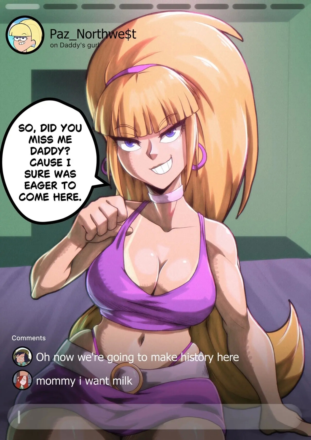 Comic Porno de Pacifica’s Livestream - IlustreGui (#1)