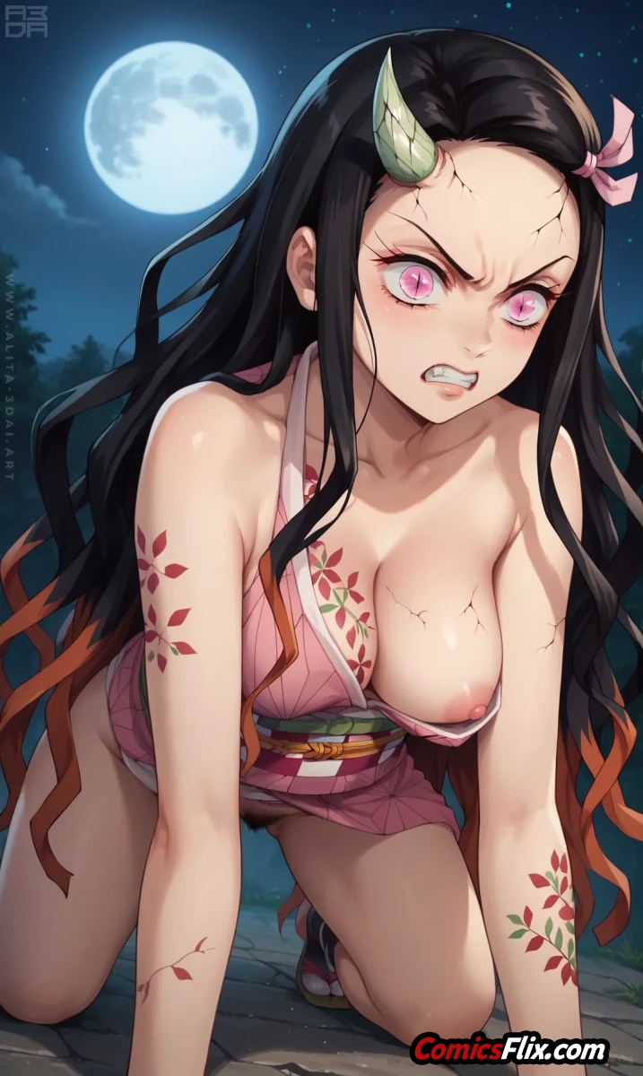 Hentai Porno de Nezuko Kamado Adult Berserk Demon Form | Demon Slayer (#33)