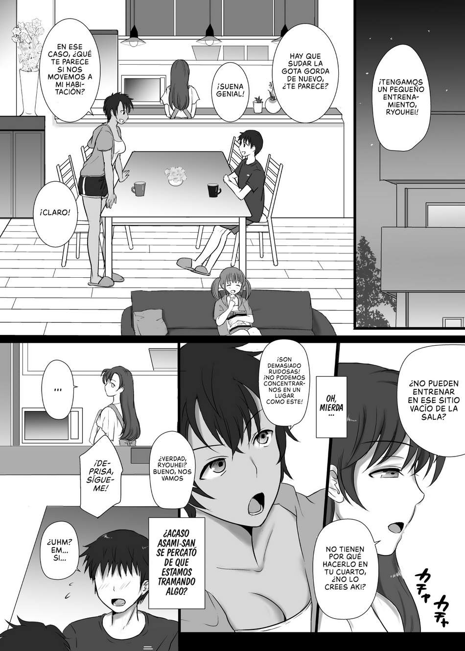 Comic Porno [Sodaya] Yo + Mi Hermana Al Triple + 1 (#5)