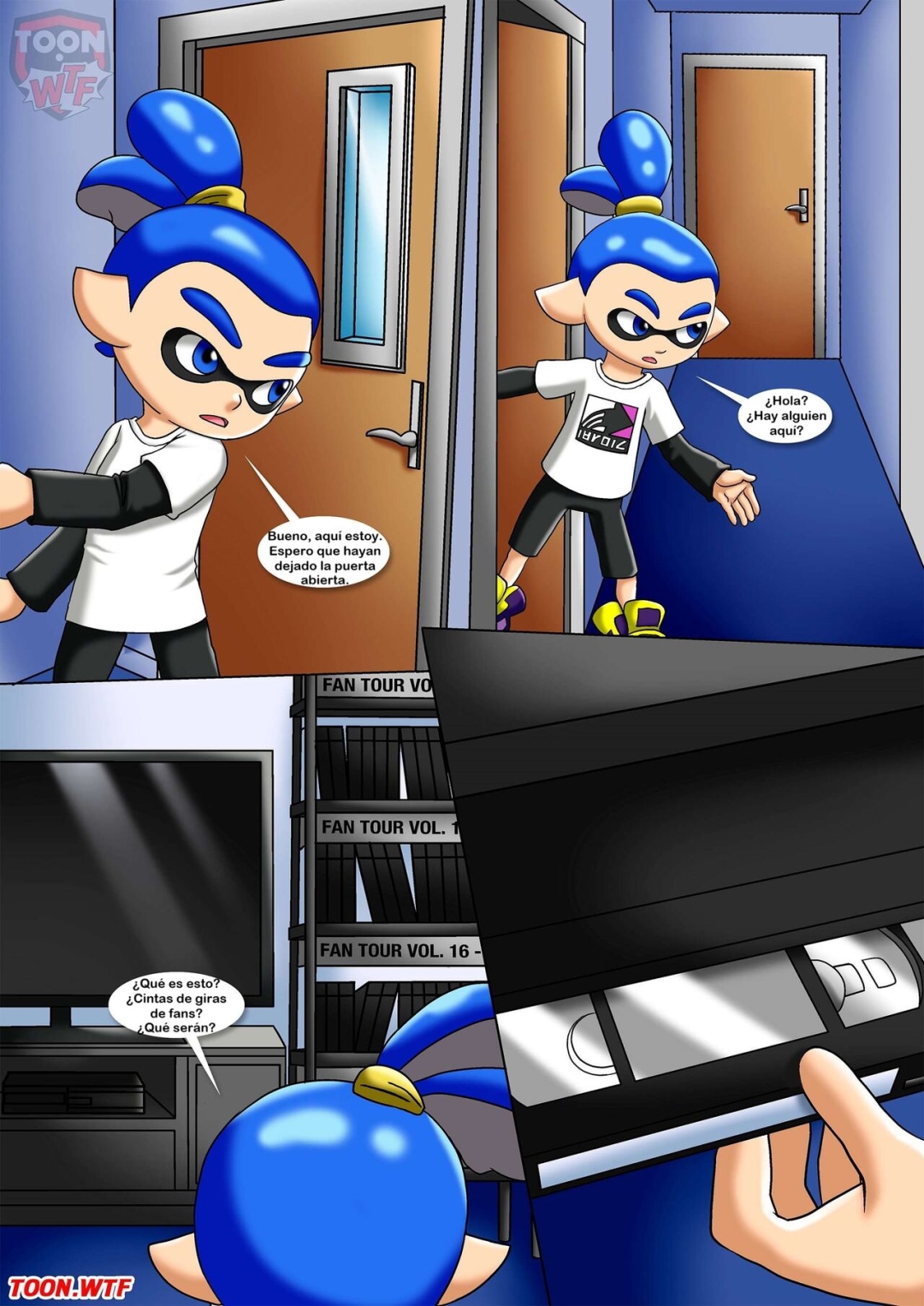 Comic Porno [Palcomix] Off The Hook (Splatoon) (#4)