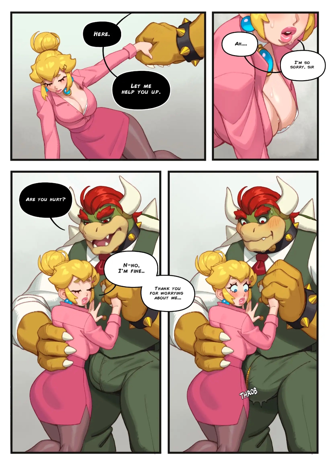 Comic Porno Office Affair - Rizdraws (#5)