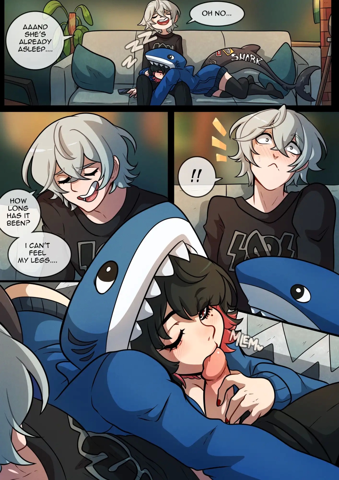 Comic Porno Shark Signals - Kinkymation (#3)