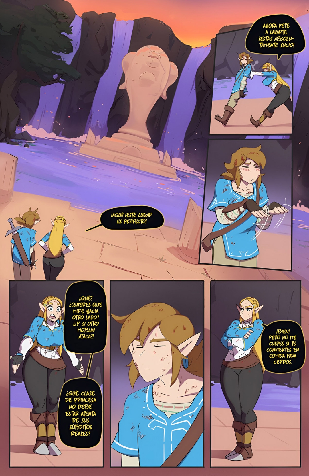 Comic Porno [Schpicy] ROYALLY Boned (THe Legend Of Zelda) (#3)