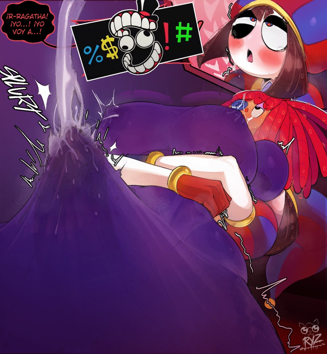 Comic Porno [RyzRyz] POMNI And RAGATHAS Anti Abstraction Methods (The Amazing Digital Circus) (#4)