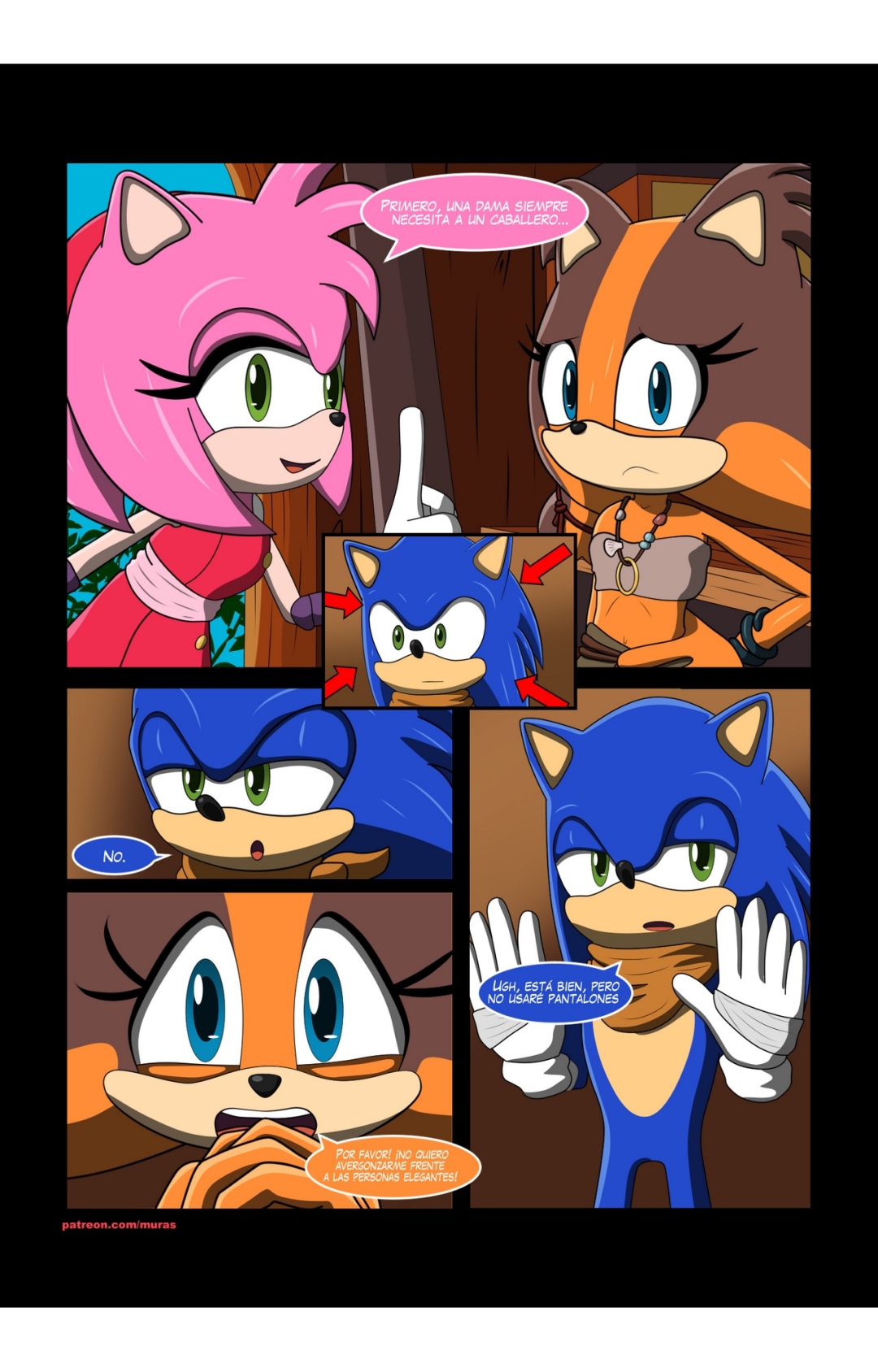 Comic Porno [Murasaki] Wild Heart (Sonic The Hedgehog) (#3)