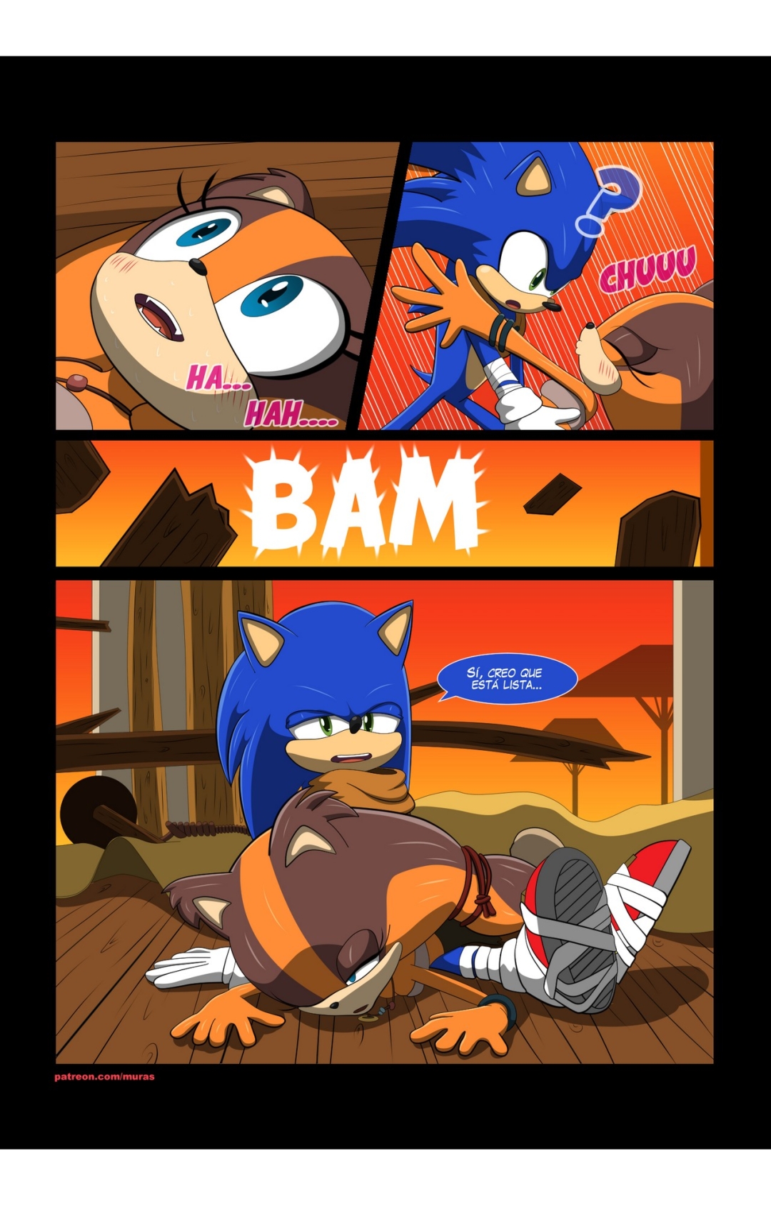 Comic Porno [Murasaki] Wild Heart (Sonic The Hedgehog) (#6)