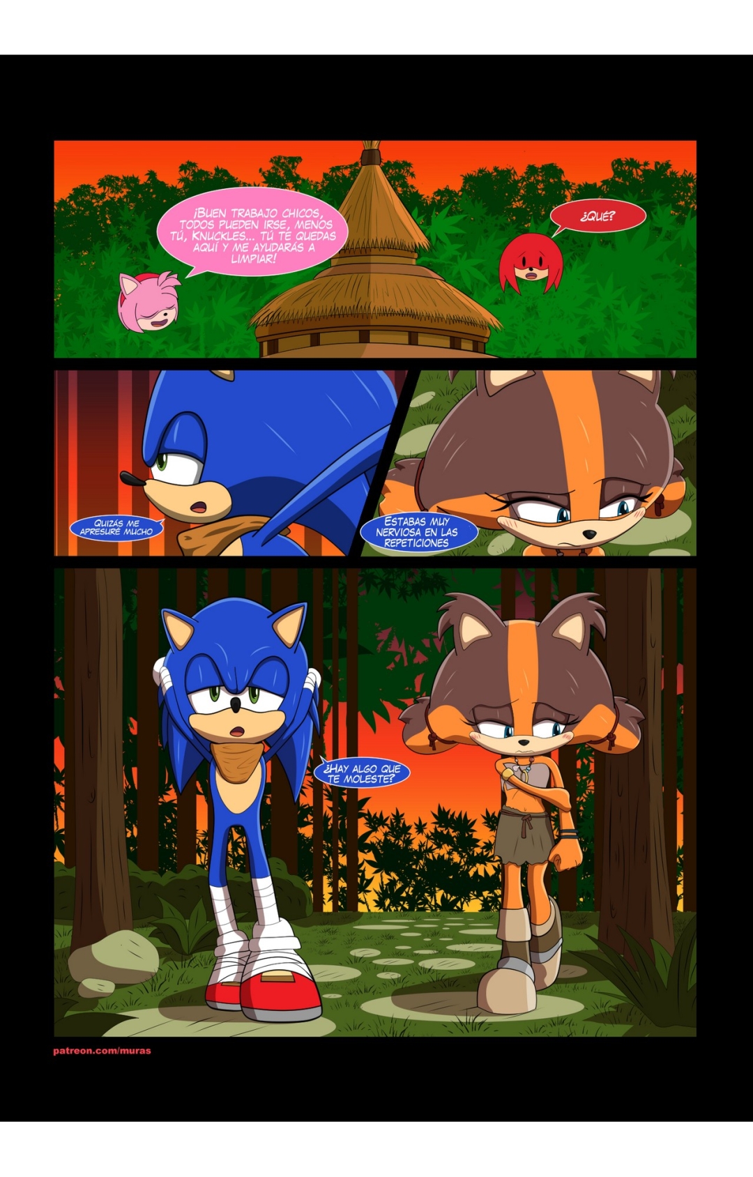 Comic Porno [Murasaki] Wild Heart (Sonic The Hedgehog) (#7)