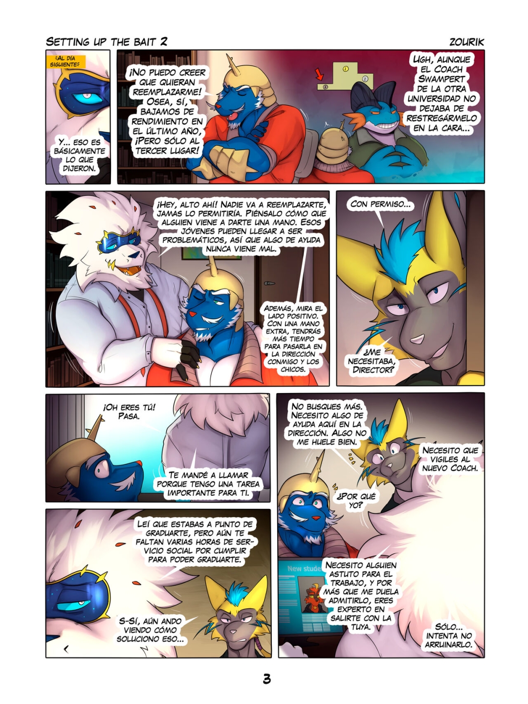 Comic Porno [Zourik] Setting Up The Bait 2 (Pokemon) (#3)