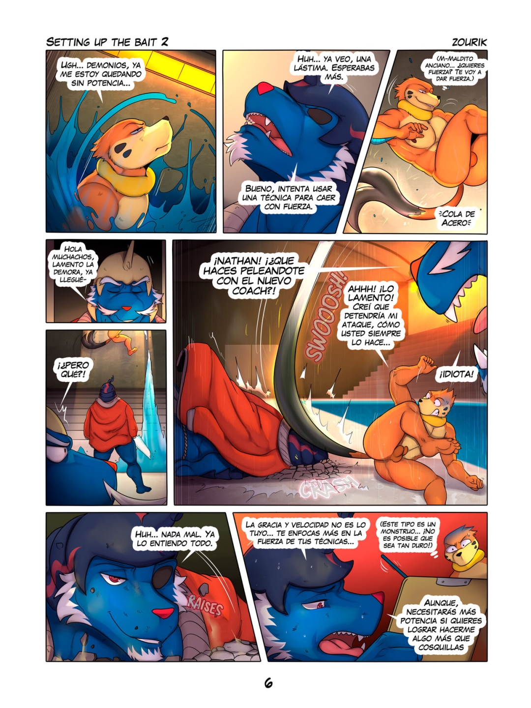 Comic Porno [Zourik] Setting Up The Bait 2 (Pokemon) (#6)