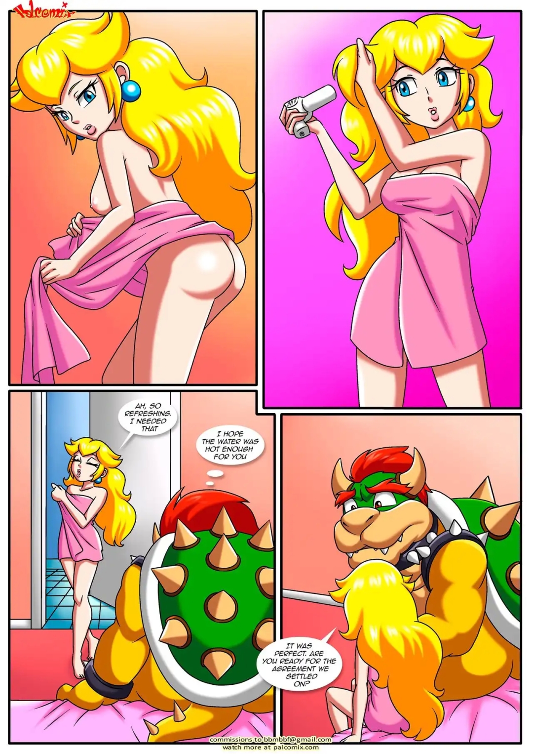 Comic Porno The Mushroom Kingdom Secret - PalComix (#4)