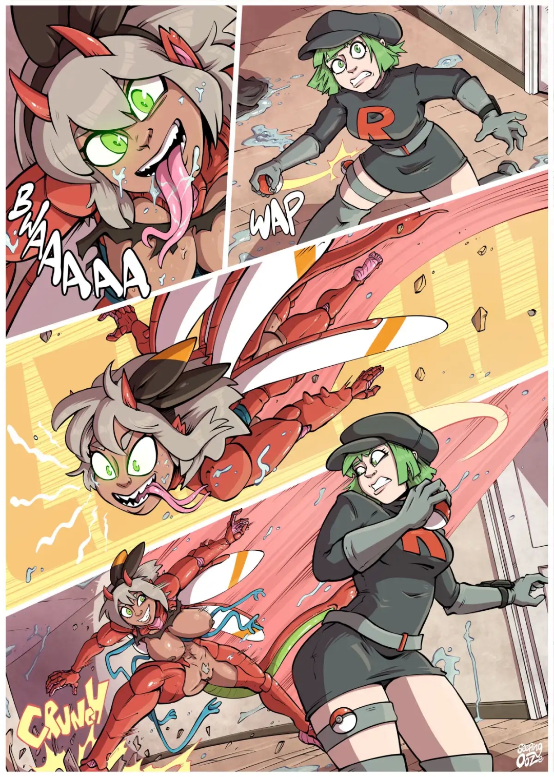 Comic Porno P.K.M.N Infestation 2 - Voraciousollie (#4)
