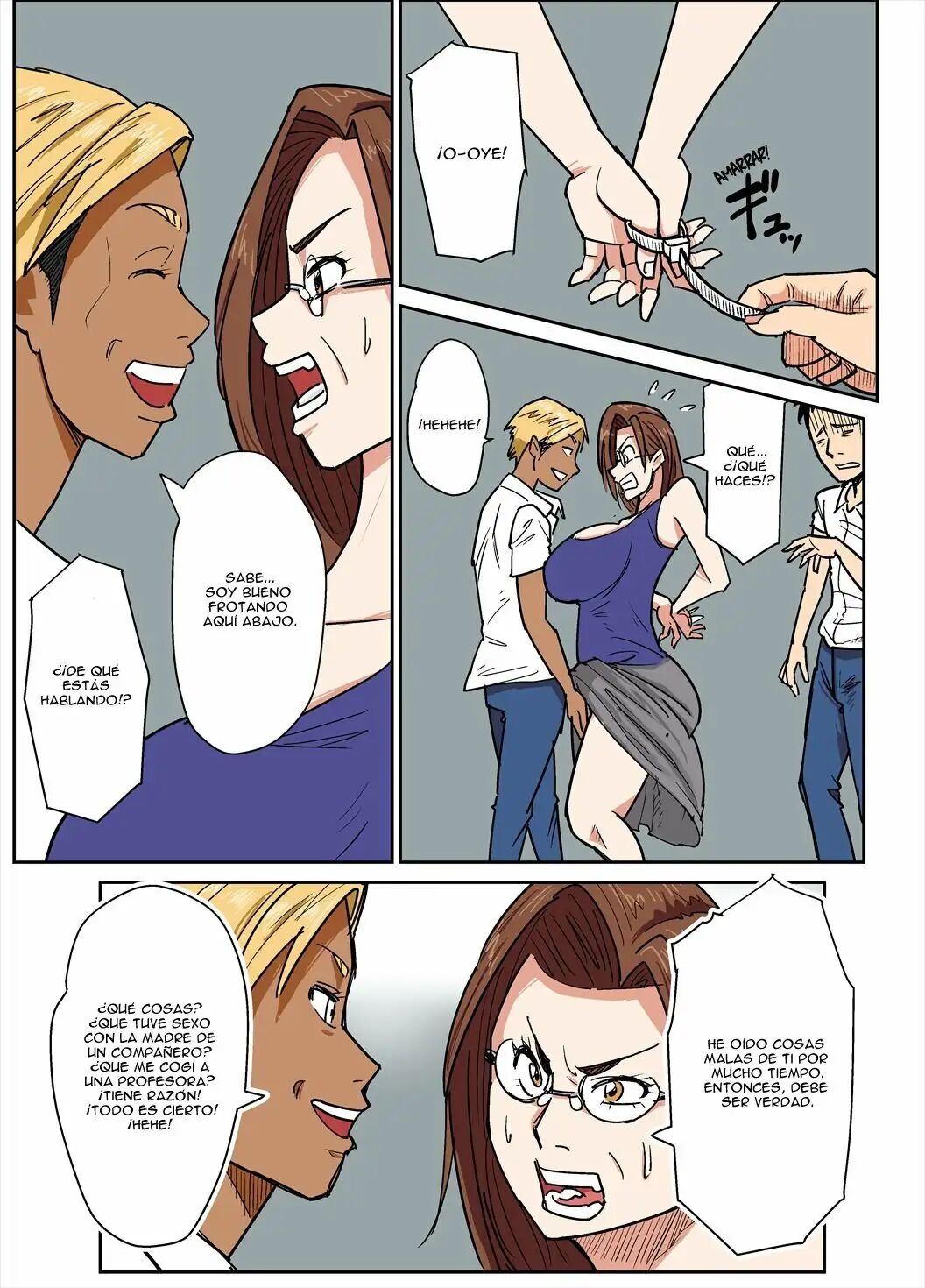 Comic Porno [Nobishiro] Hitozuma Kyoushi To Kuzu Seito (#6)