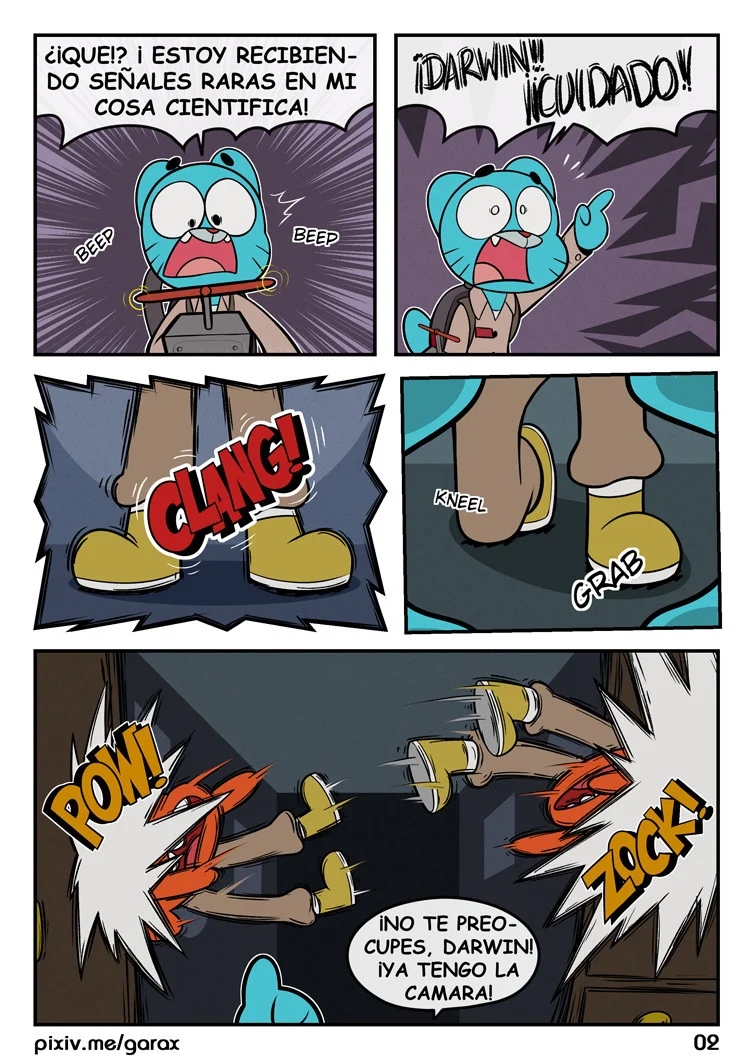 Comic Porno [Garabatoz] Gumball Ghost Buster (The Amazing World Of Gumball) (#3)
