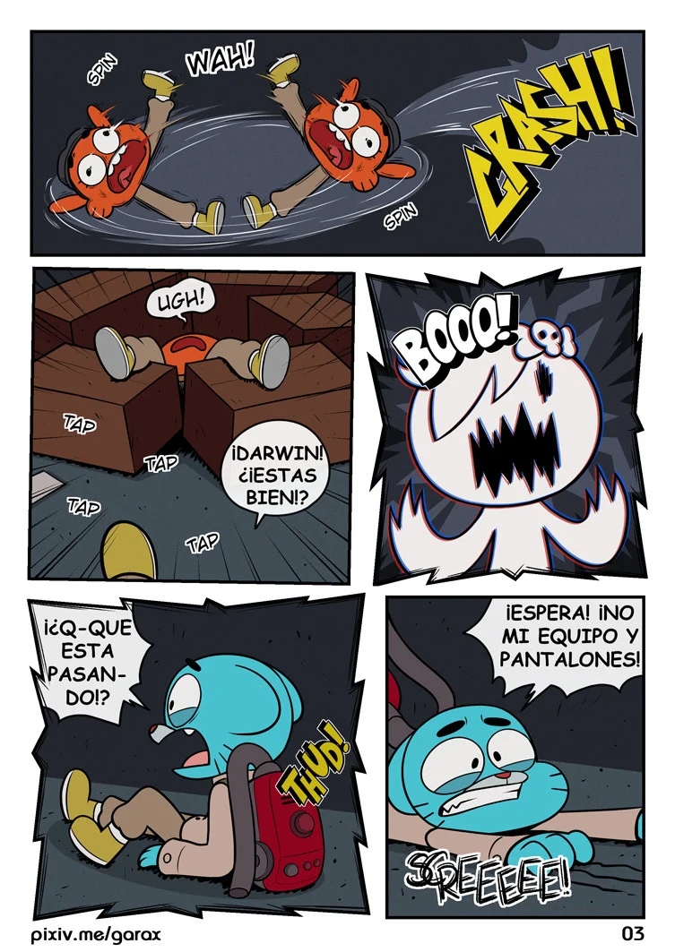 Comic Porno [Garabatoz] Gumball Ghost Buster (The Amazing World Of Gumball) (#4)