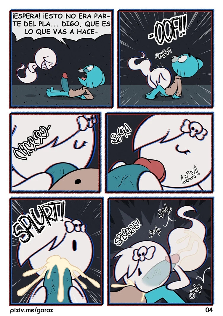 Comic Porno [Garabatoz] Gumball Ghost Buster (The Amazing World Of Gumball) (#5)