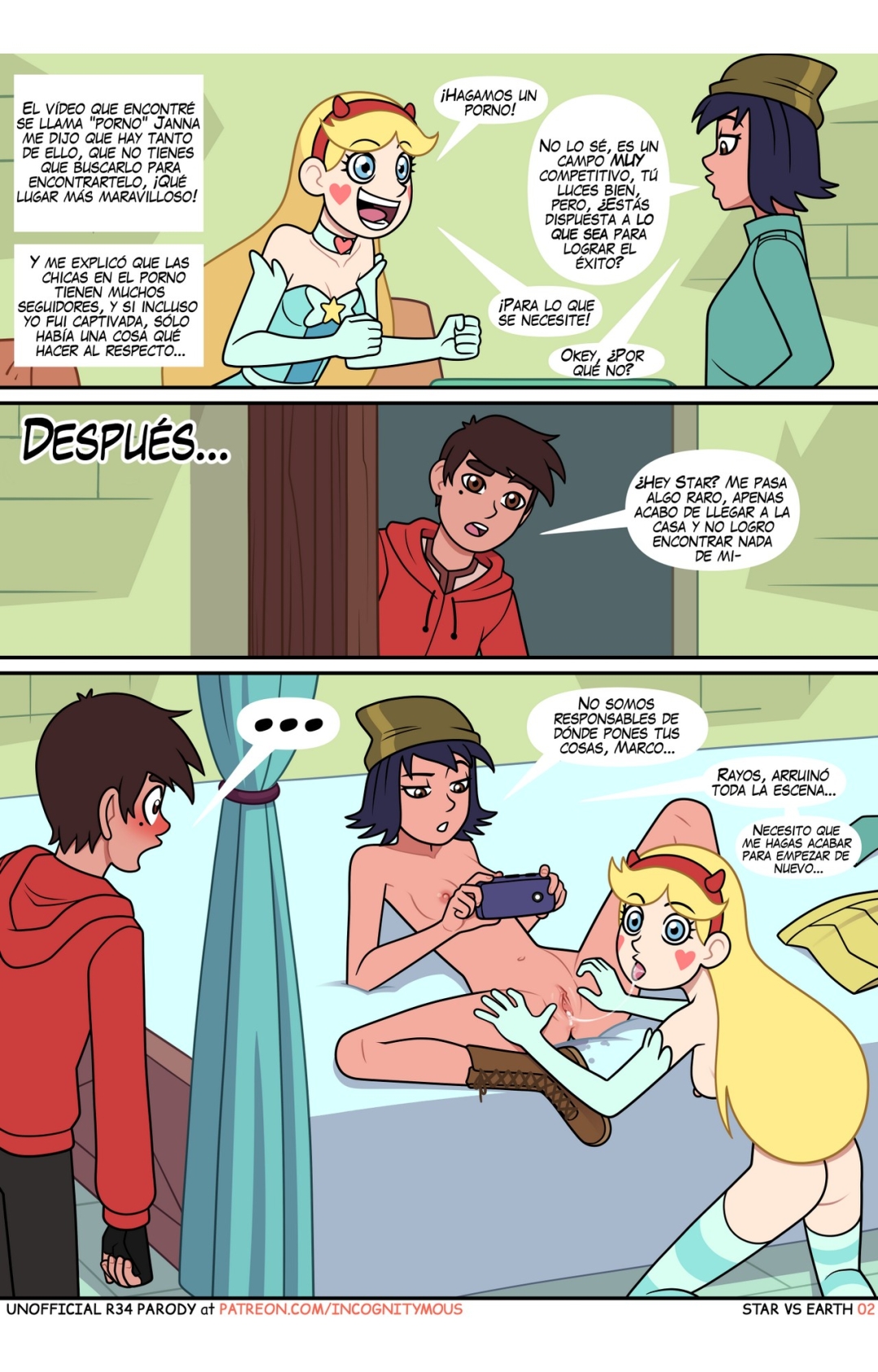Comic Porno [Incognitymous] Star Vs Earth (Star Vs The Forces Of Evil) (#3)