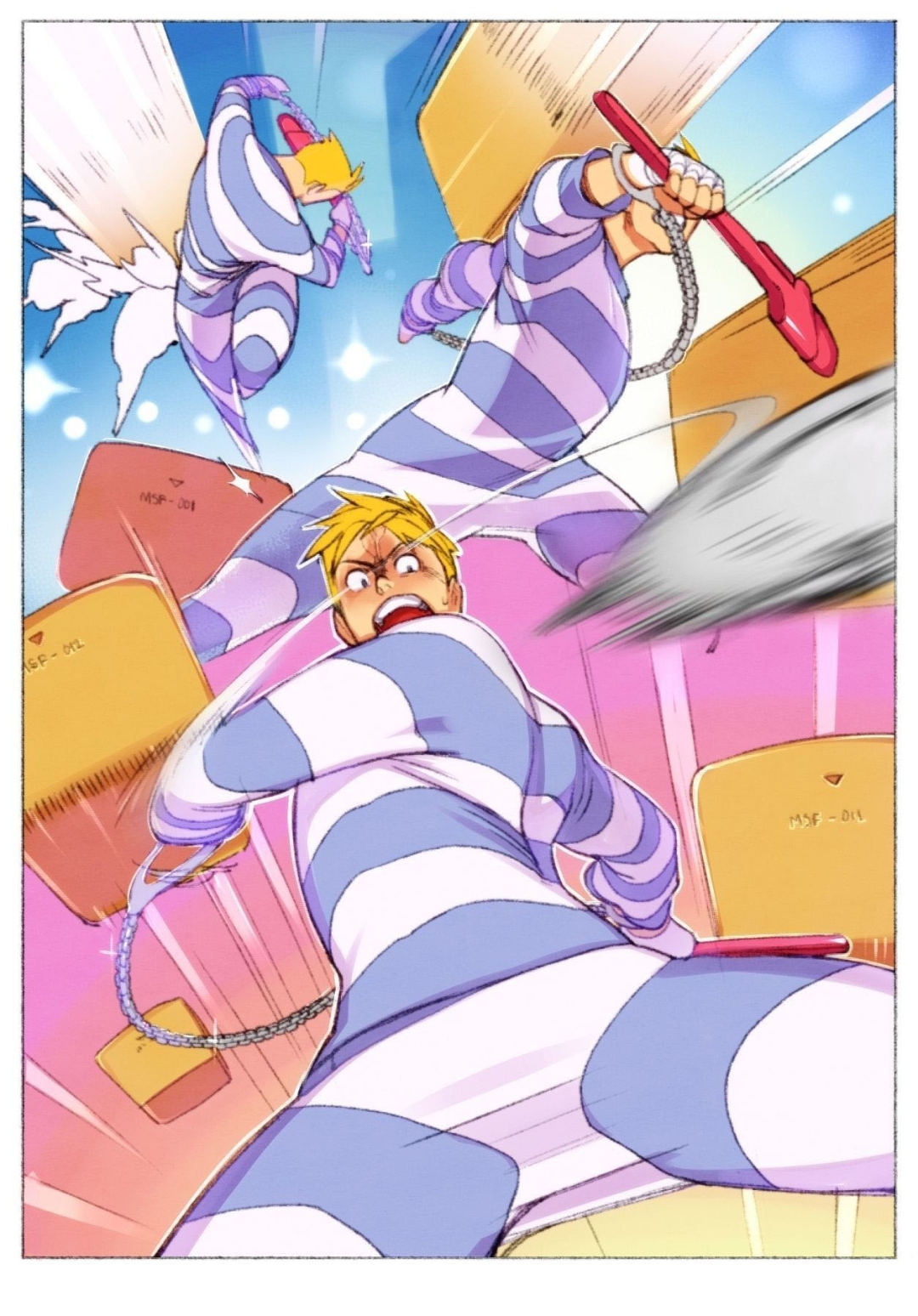 Comic Porno [Brekkist] Mighty Love Switch (Comics Porn) (#5)