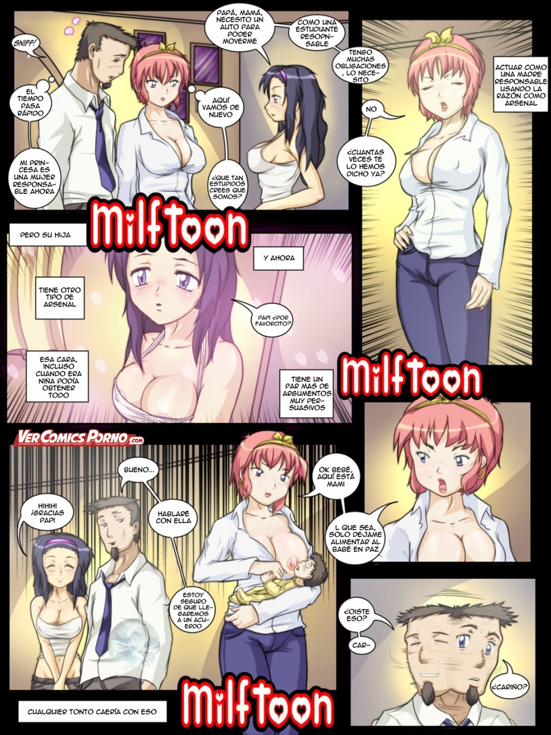 Comic Porno [Milftoon] The Car And The Tatoo (#3)