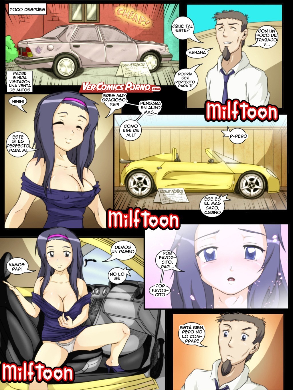 Comic Porno [Milftoon] The Car And The Tatoo (#5)