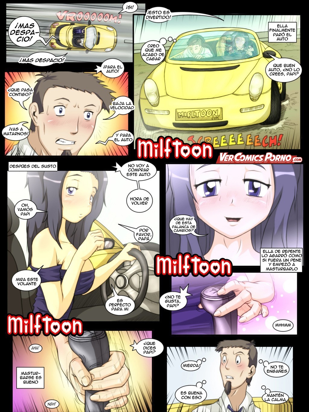 Comic Porno [Milftoon] The Car And The Tatoo (#6)