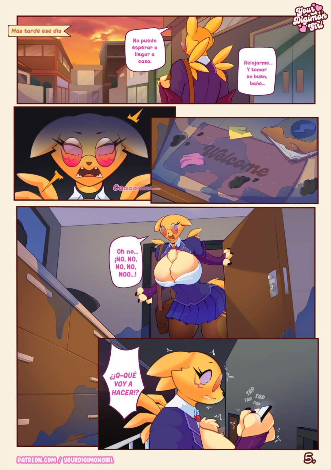 Comic Porno [YourDigimonGirl] How 2 Hide Your Renamon (Digimon Porn) (#7)