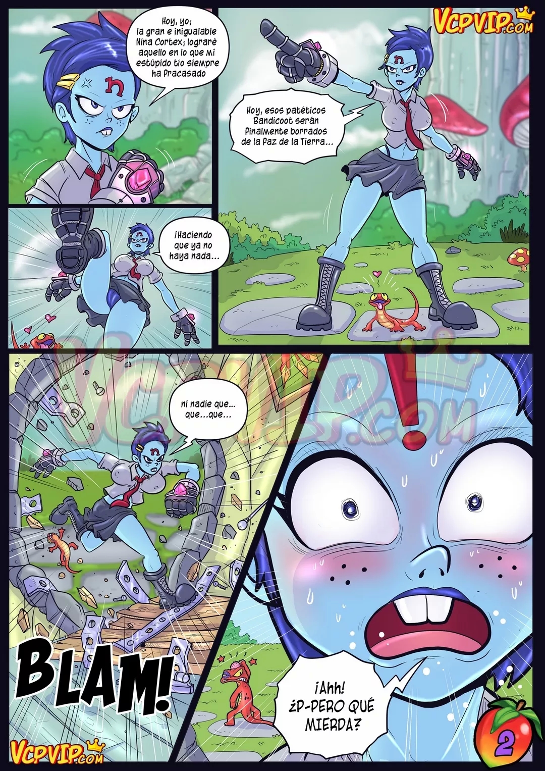 Comic Porno Tag Team Fucking Nina - Macergo (#3)