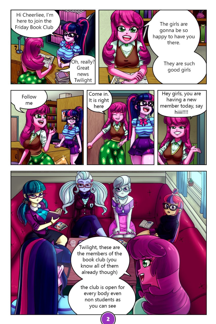 Comic Porno [Joruze] The Book Club (My Little Pony) (#3)