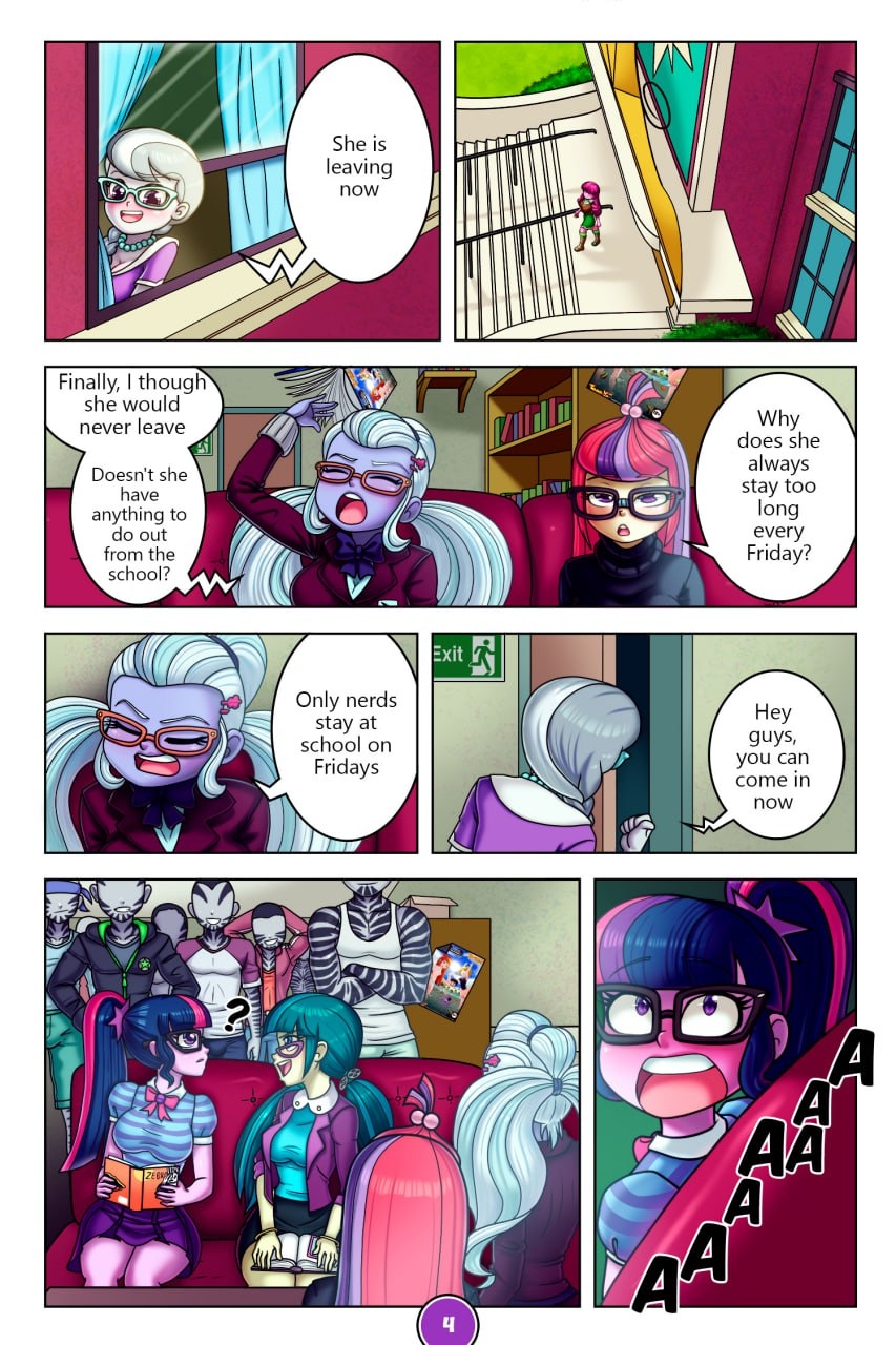 Comic Porno [Joruze] The Book Club (My Little Pony) (#5)