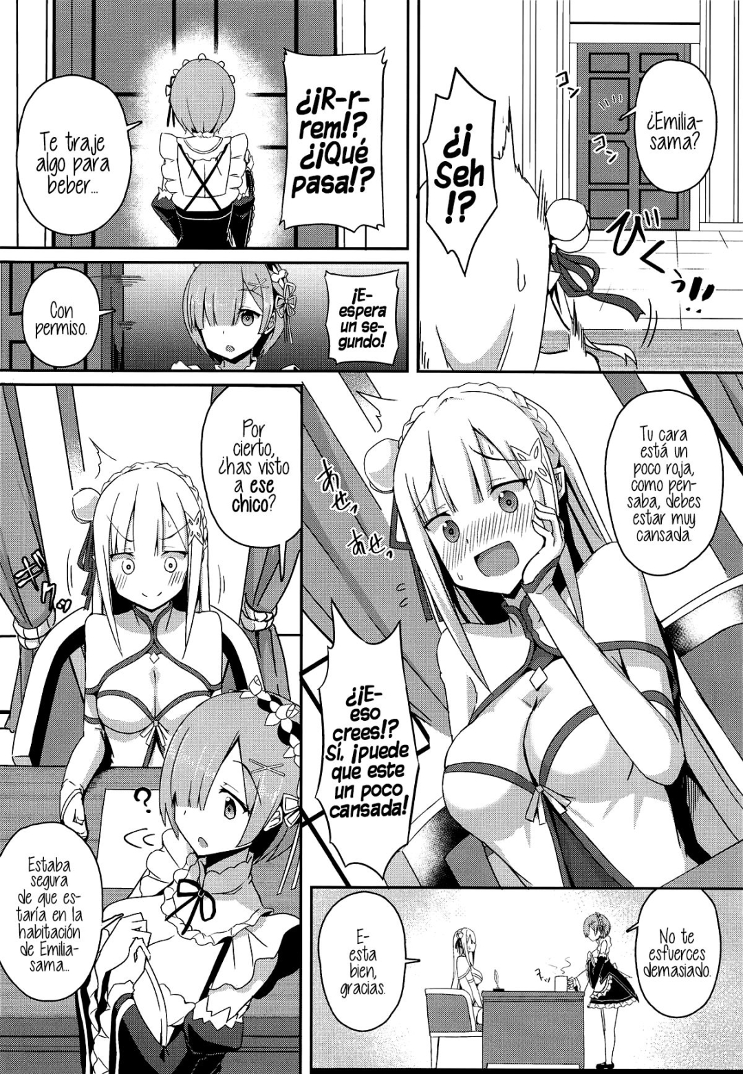 Comic Porno (C96) [Chelsea Lip (Minatoyo)] Majo No Nokoriga II (Re:Zero Kara Hajimeru Isekai Seikatsu) (#3)